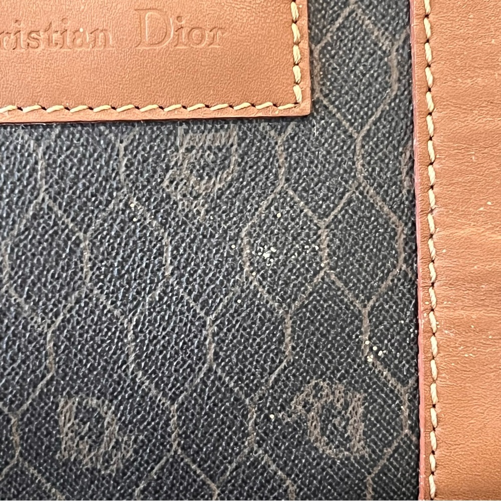 Christian Dior Vintage Honeycomb Boston Bag - Picture 10 of 12